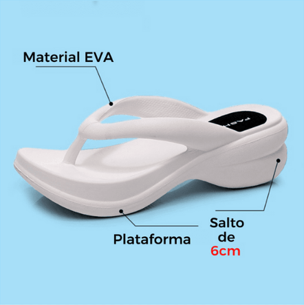 Chinelo Ortopédico para Fascite Plantar