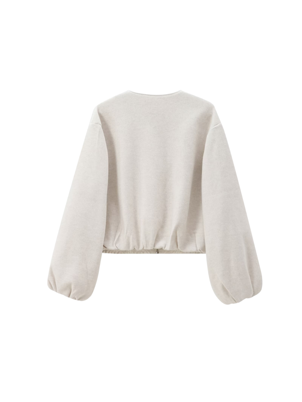 Jaqueta Oversized com Modelagem Reta