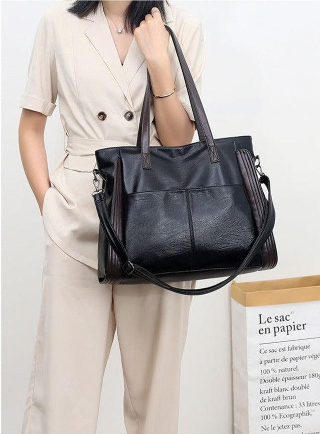 Bolsa de Couro Clássica - Barcelona