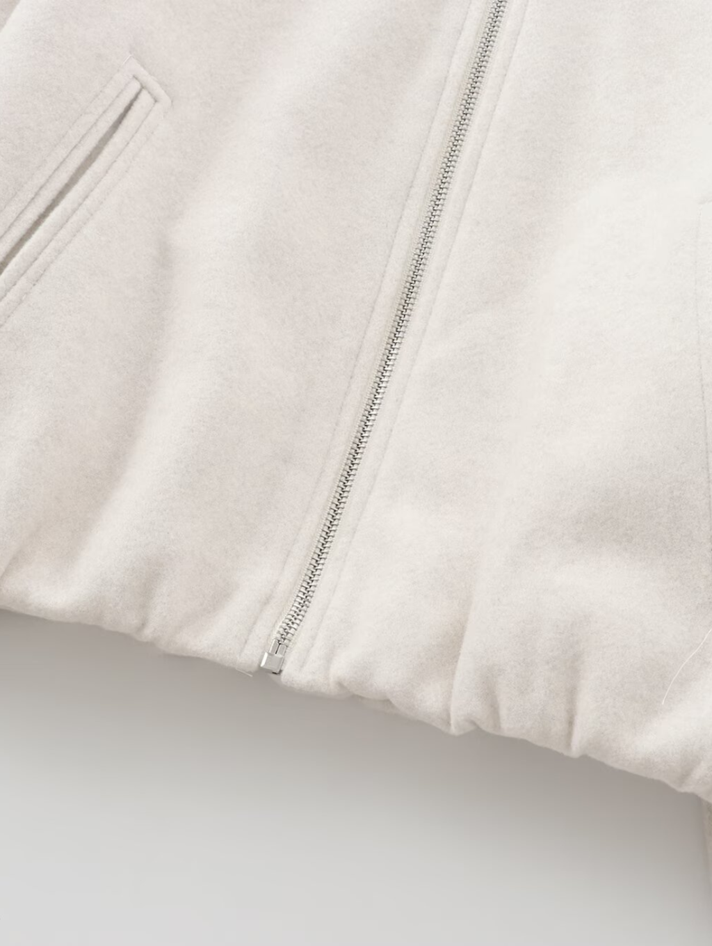 Jaqueta Oversized com Modelagem Reta