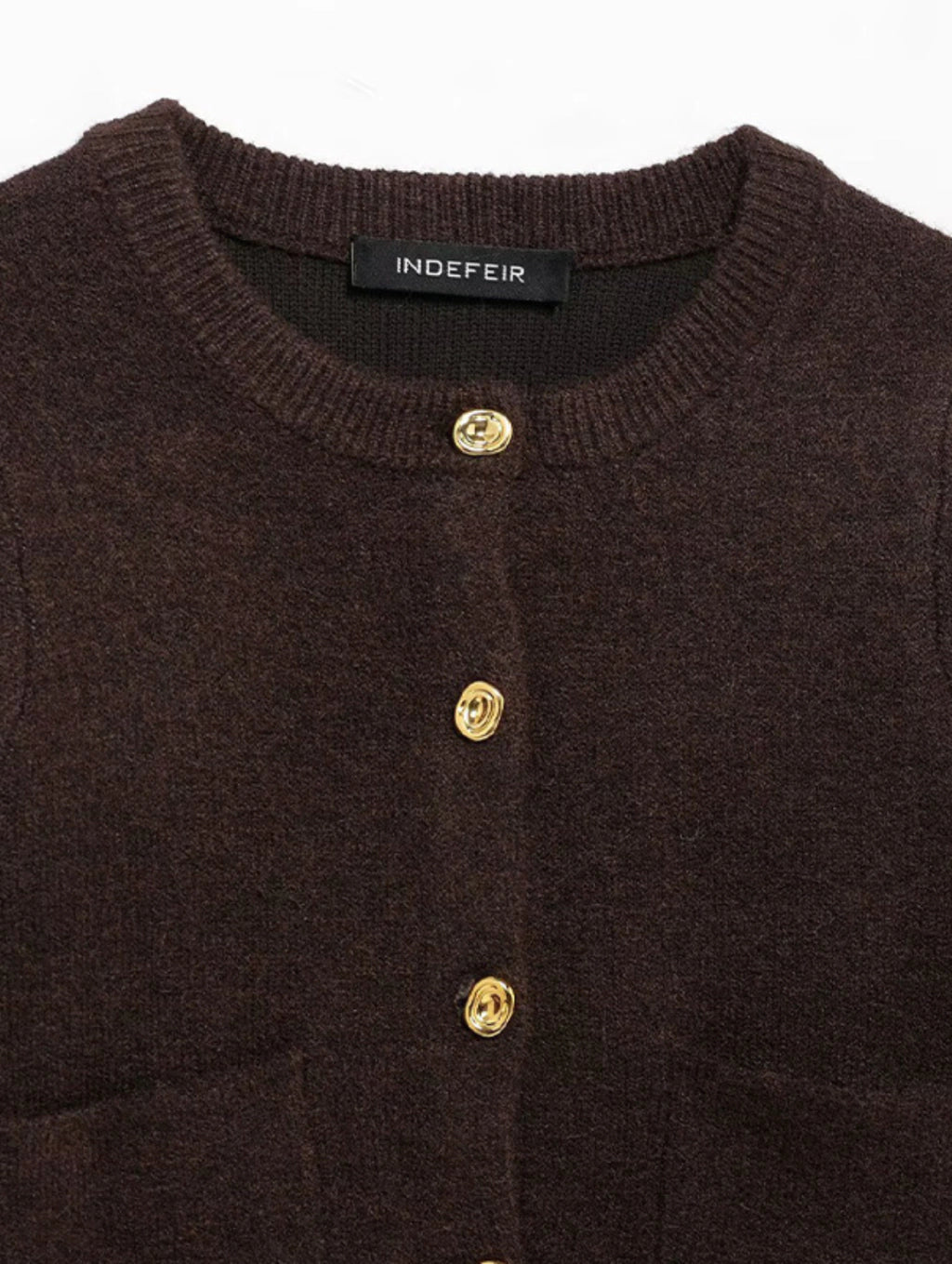 Conjunto Tricô Suêter e Saia