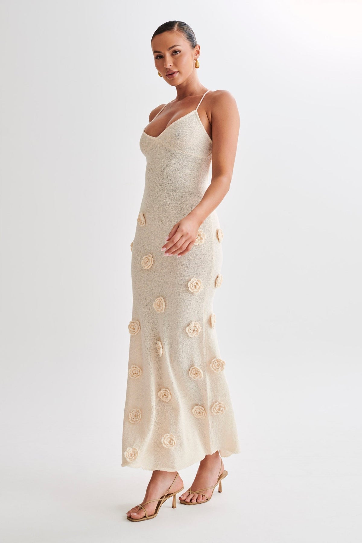 Vestido Longo Maxi em Crochê - Kleid