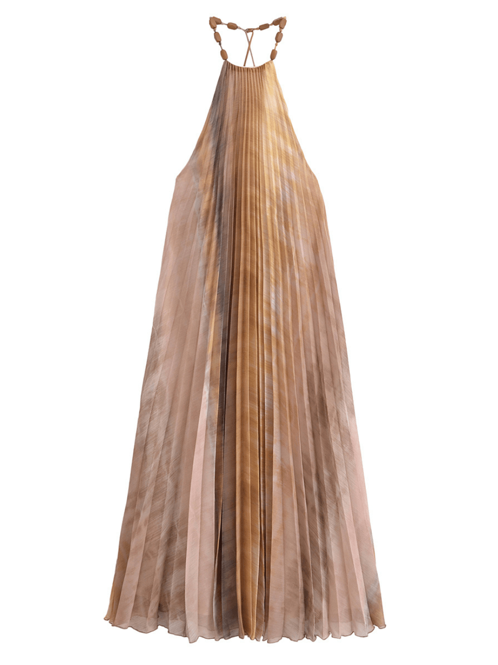 Vestido Longo Plissado - Essence