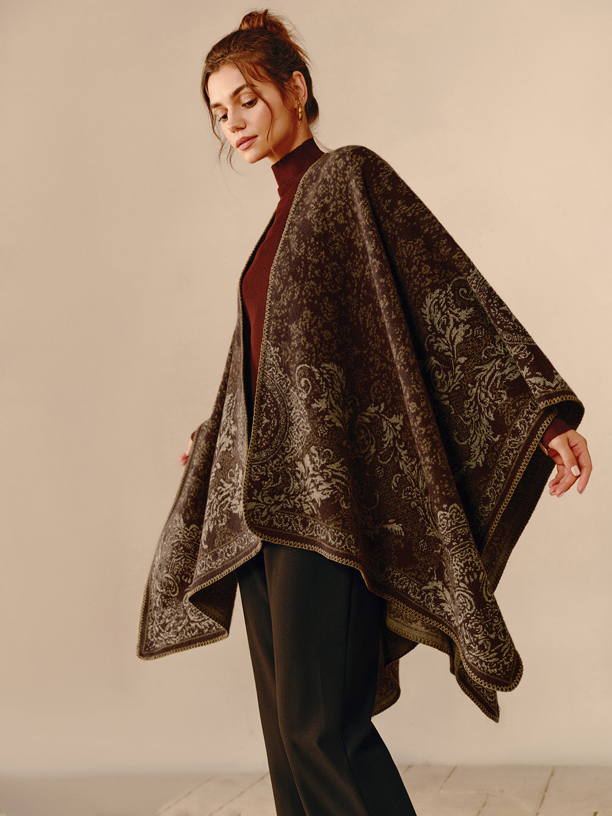 Poncho Dupla Face Boheme