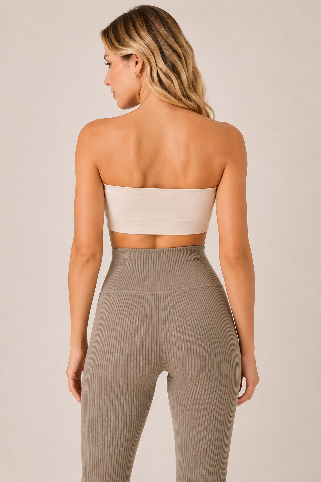 Legging Feminina Canelada Cintura Alta com Pézinho – Mila