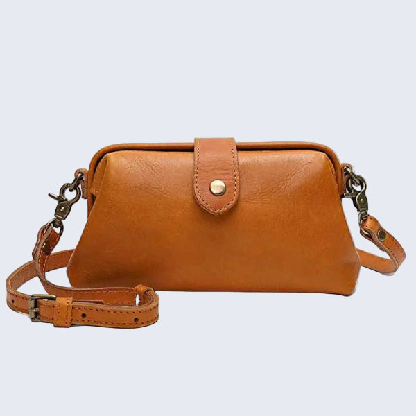 Bolsa Feminina de Couro Compacta - Grace