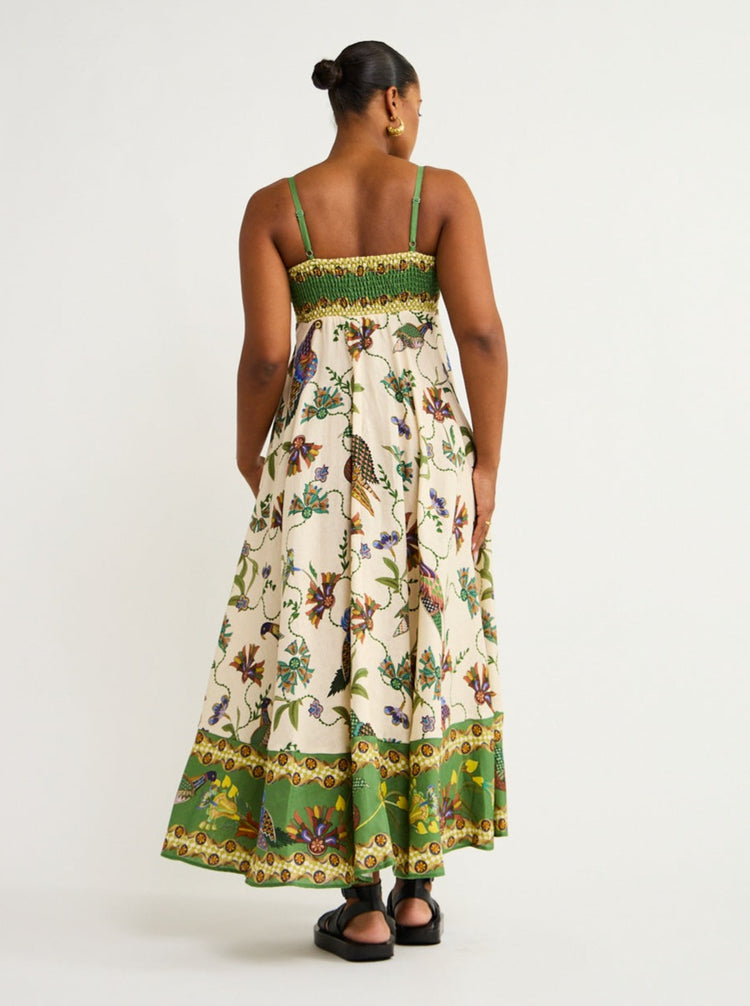 Vestido Longo de Verão Estampado