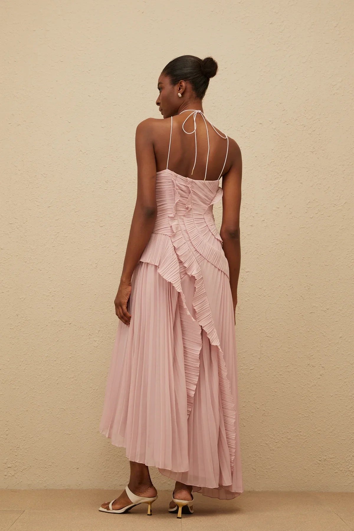 Vestido Longo com Babados - Junie