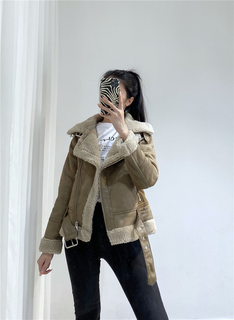 Jaquetas jaqueta lã Jaqueta Feminina Jaqueta Feminina Em Couro jaqueta feminina couro jaqueta de lã jaqueta de inverno jaqueta de couro feminina jaqueta de couro jaqueta couro jaqueta casacos e jaquetas