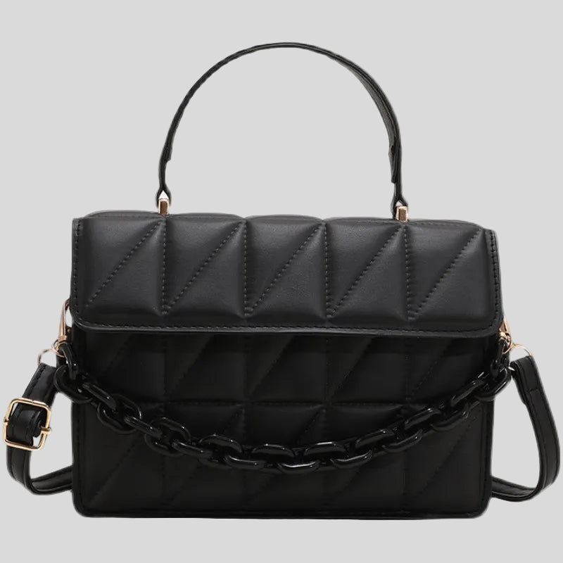 Bolsa Feminina de Couro 2 em 1 Durável e Estilosa