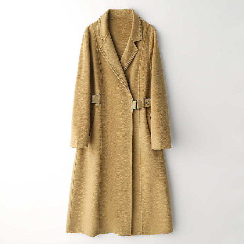 casacos e jaquetas  casacos  casaco longo de lã batida  casaco longo  casaco feminino  casaco de lã  casaco de lâ batida  casaco de inverno  casaco de frio