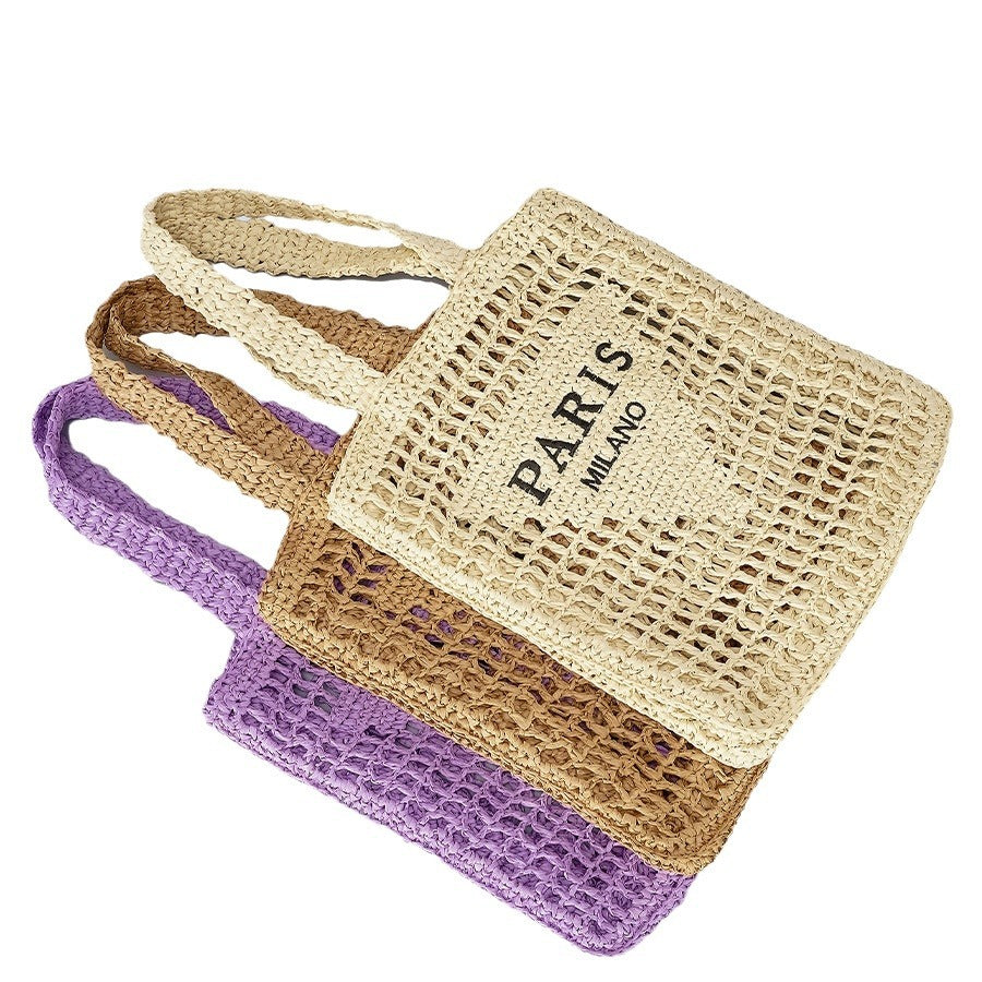 Bolsa de Praia em Palha - Paris Milano