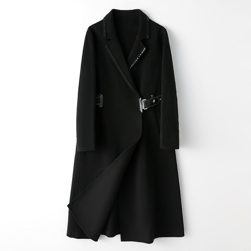 casacos e jaquetas  casacos  casaco longo de lã batida  casaco longo  casaco feminino  casaco de lã  casaco de lâ batida  casaco de inverno  casaco de frio