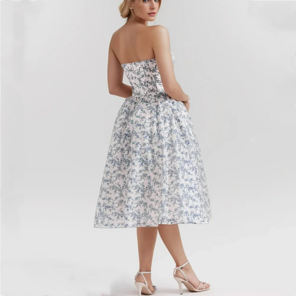 Vestido Midi Tomara que Caia - Lauana
