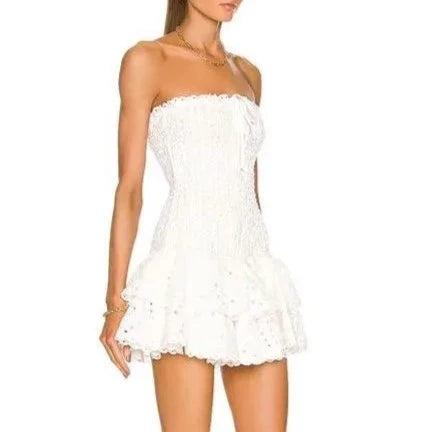 Vestido Curto Tomara que Caia - Luiza