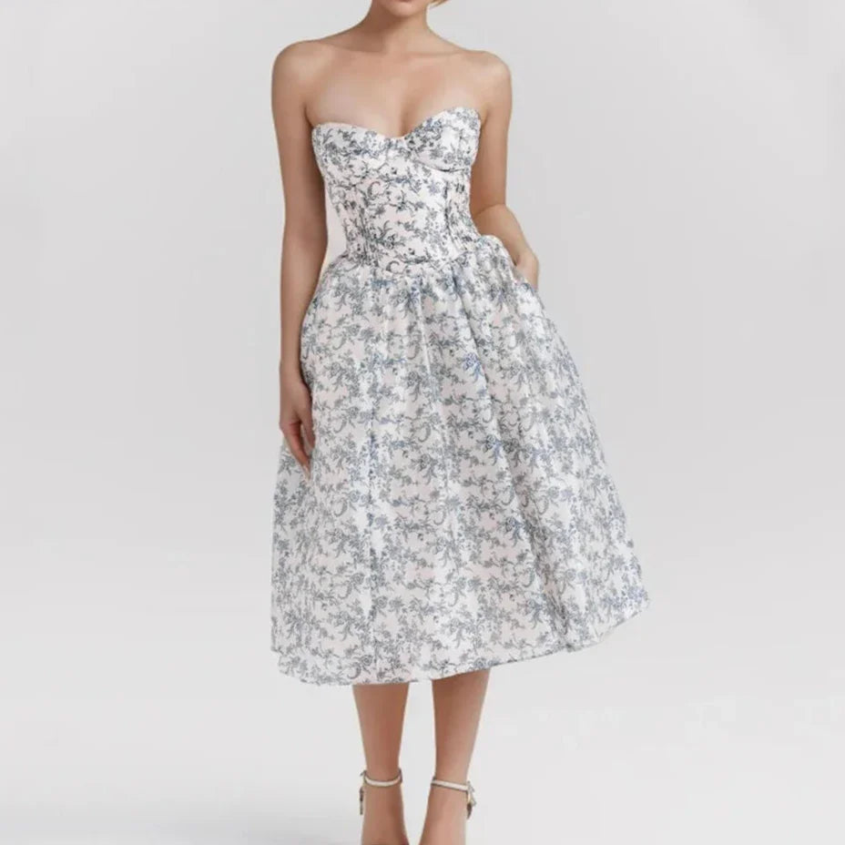 Vestido Midi Tomara que Caia - Lauana