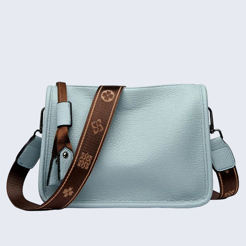 Bolsa de Couro Transversal ou Tiracolo - Milane