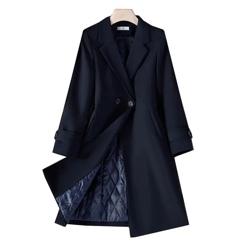 Blazer Alfaiataria Feminino Alongado com Forro Matelassê – Valentina