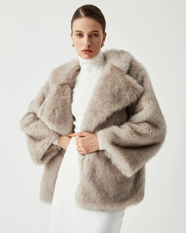 Casaco de Pelúcia de Luxo