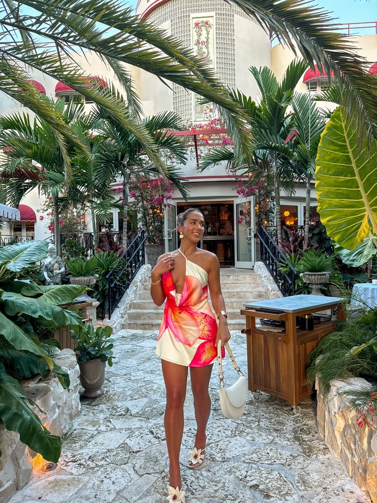 Vestido Floral Rosa - Arizona