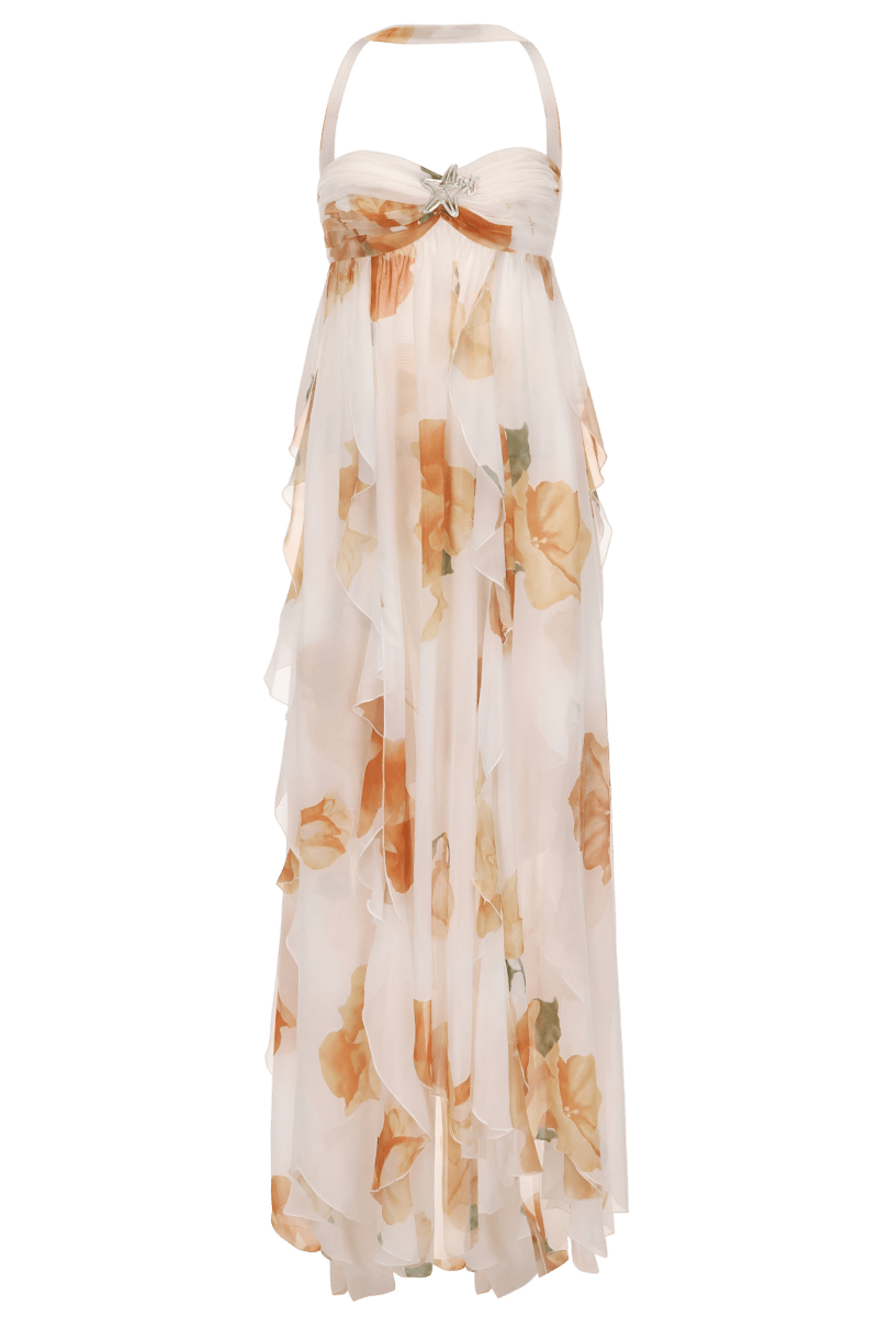Vestido Longo Floral - Binna