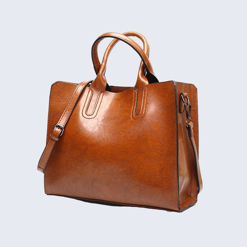 Bolsa Feminina de Couro - Bela