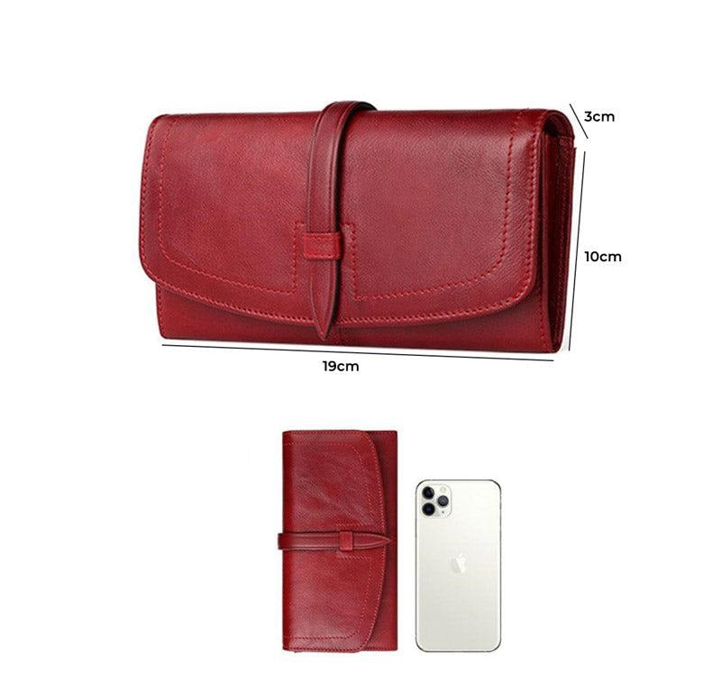 Carteira Feminina de Couro Legítimo - Marine