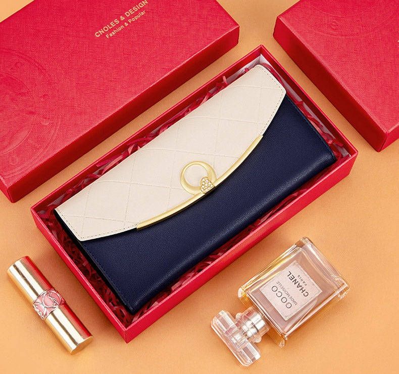 Carteira Feminina de Couro Legítimo - Sara