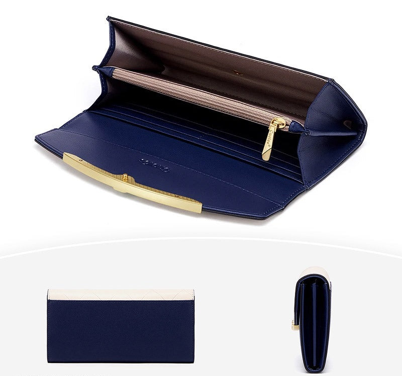 Carteira Feminina de Couro Legítimo - Sara