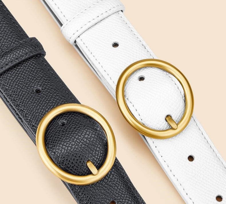 Cinto Feminino de Couro Legítimo - Belle