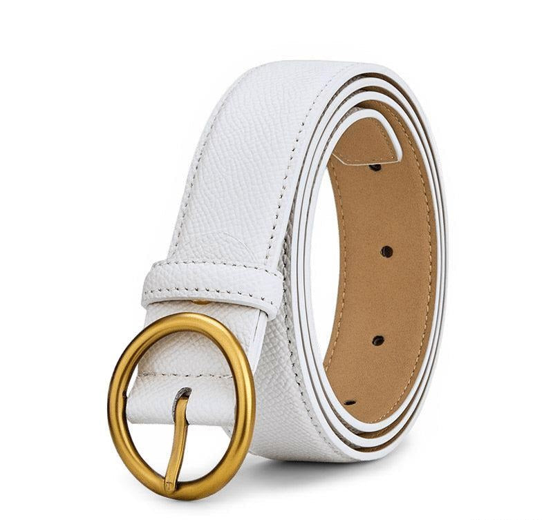 Cinto Feminino de Couro Legítimo - Belle