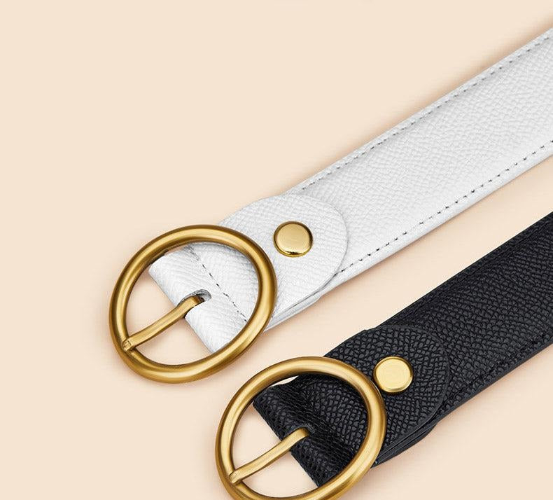 Cinto Feminino de Couro Legítimo - Belle