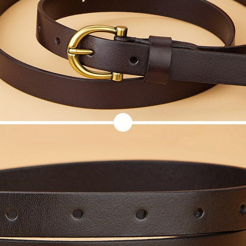 Cinto Feminino de Couro Legítimo - Lolla