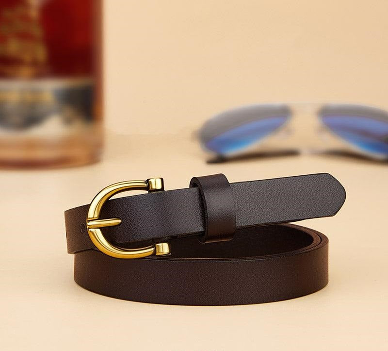 Cinto Feminino de Couro Legítimo - Lolla