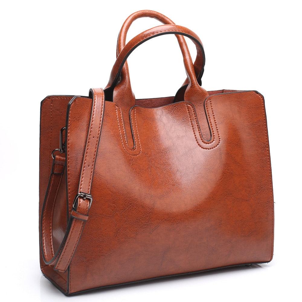 Bolsa Feminina de Couro Legítimo - Bela