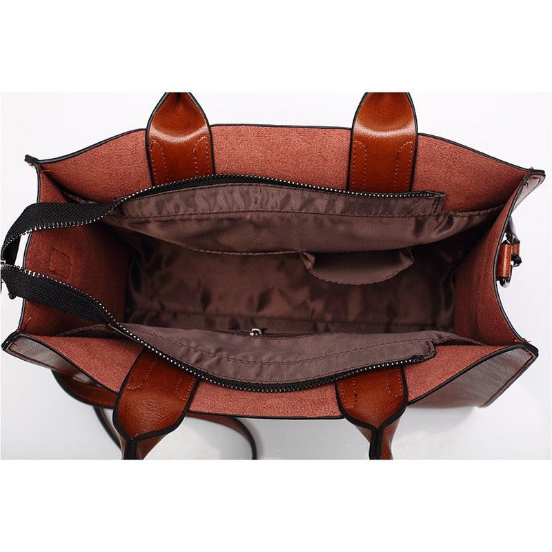 Bolsa Feminina de Couro Legítimo - Bela