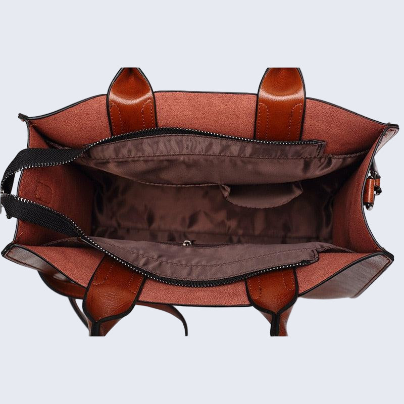 Bolsa Feminina de Couro - Bela