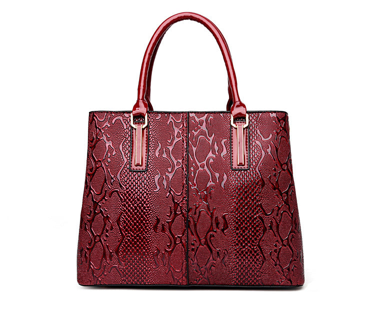 Bolsa Feminina de Couro Legítimo - Intrecciato