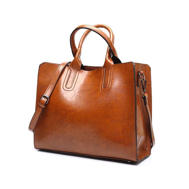 Bolsa Feminina de Couro Legítimo - Bela