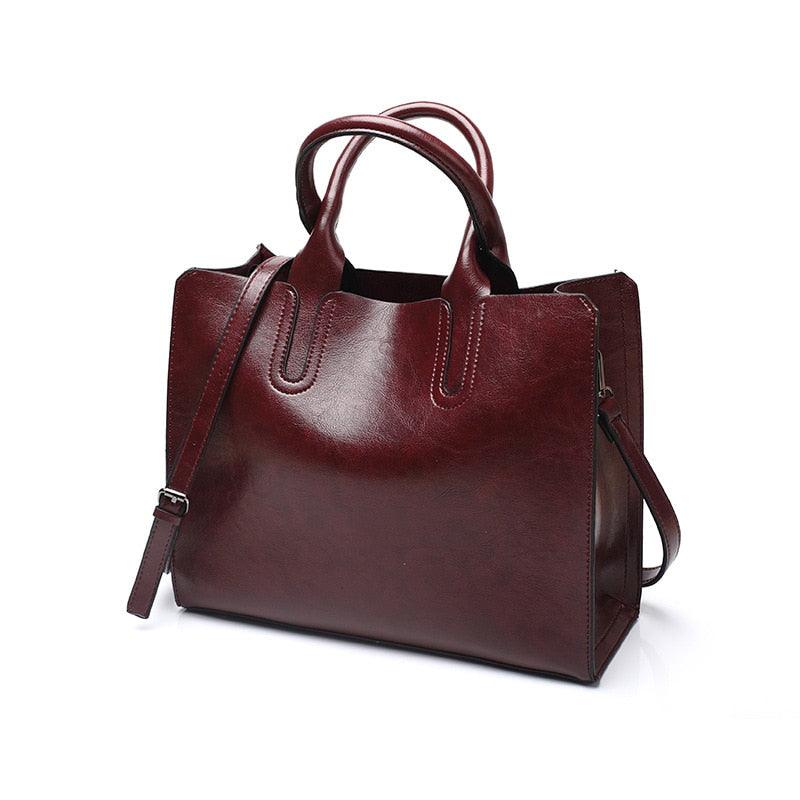 Bolsa Feminina de Couro Legítimo - Bela