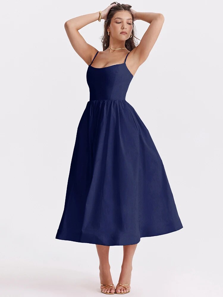 Vestido Midi Casual - Luanna