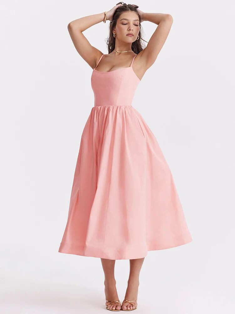 Vestido Midi Casual - Luanna