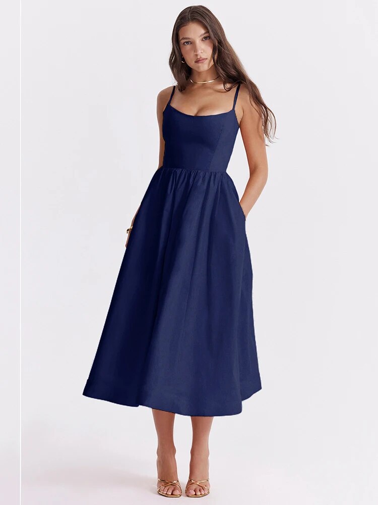 Vestido Midi Casual - Luanna