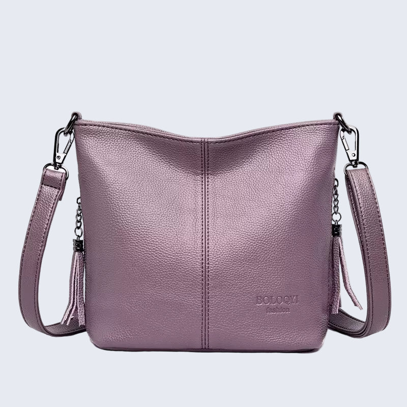 Bolsa Transversal em Couro - Suzane