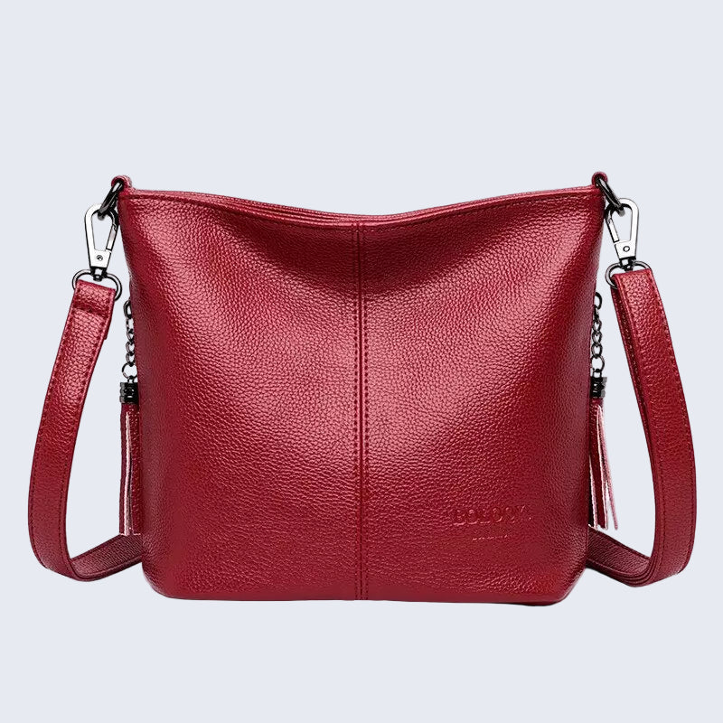 Bolsa Transversal em Couro - Suzane