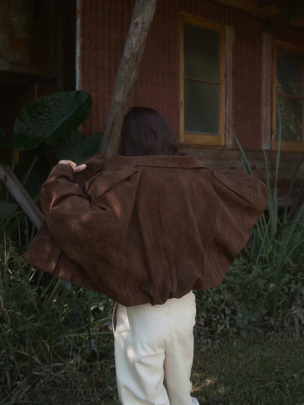 Jaqueta Bomber de Camurça - Hangar