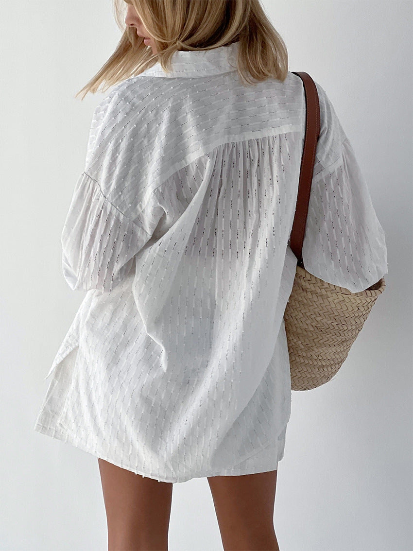 Conjunto Camisa e Shorts - Verão