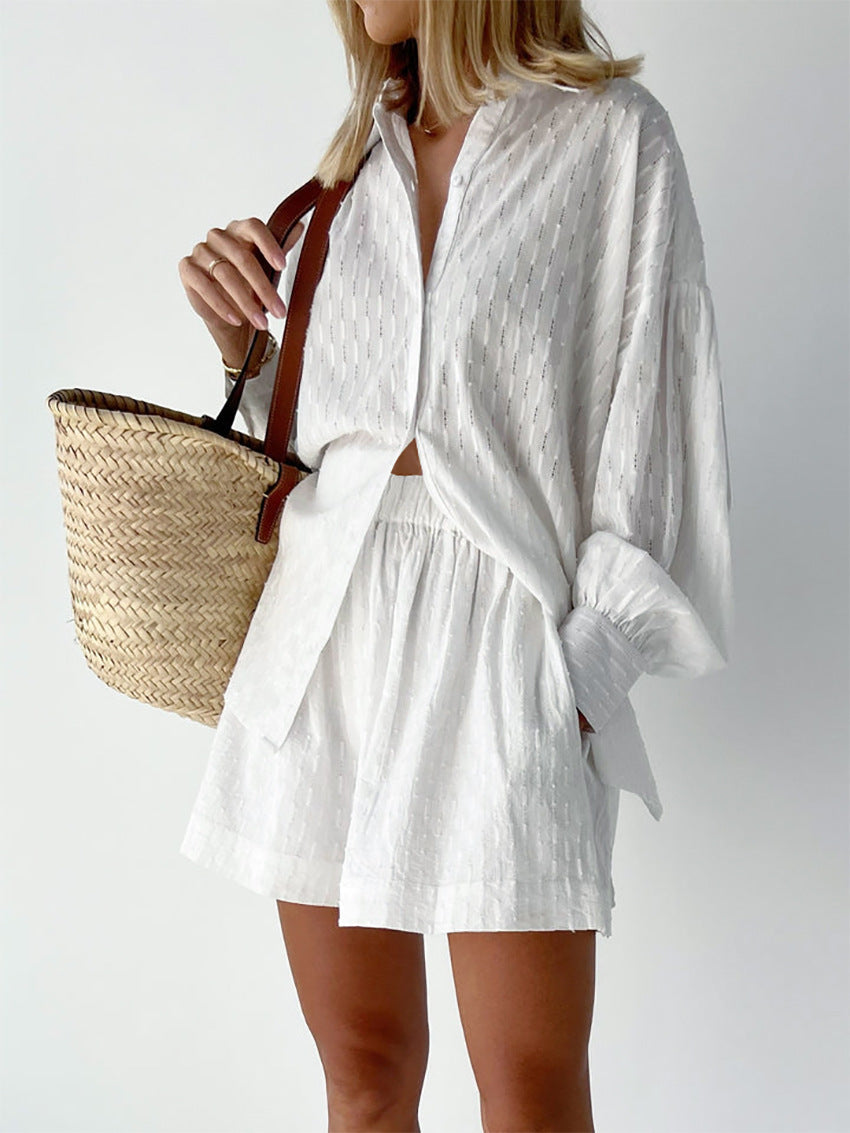 Conjunto Camisa e Shorts - Verão