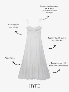 Vestido Midi Soltinho - Lindsey