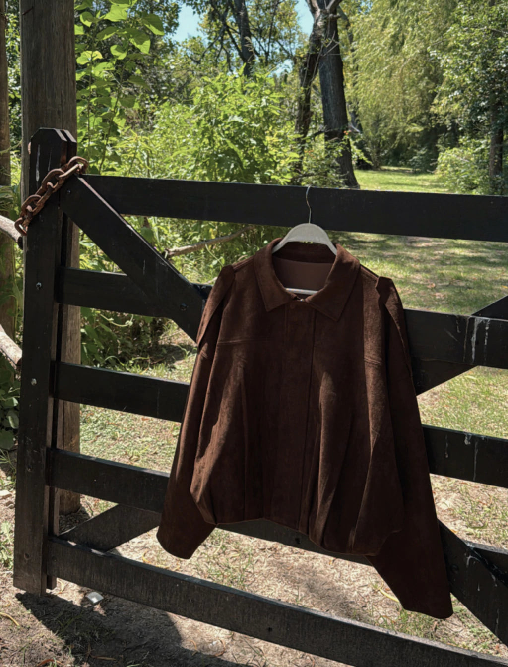 Jaqueta Bomber de Camurça - Hangar